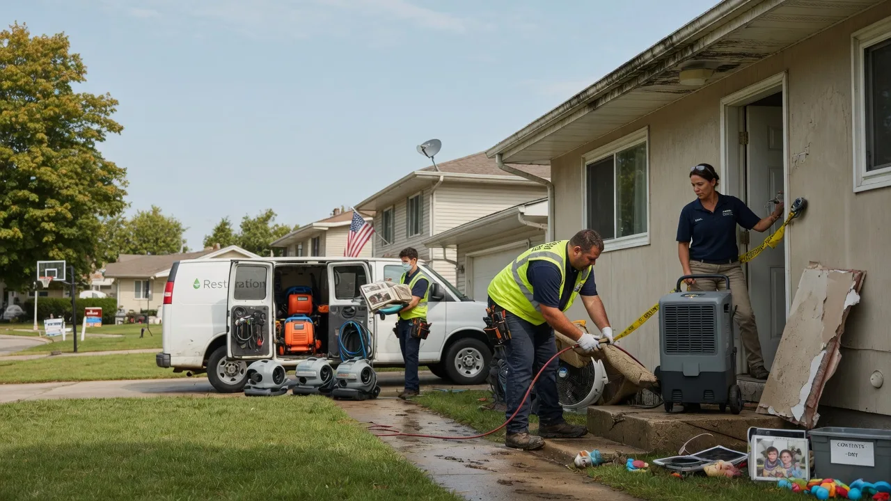 Water Damage Restoration in Mappsville, VA near me